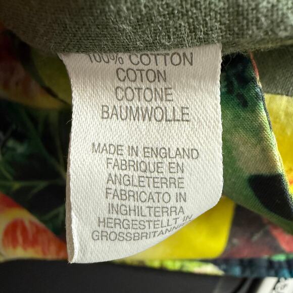 Paul Smith Vintage Fruit Vest Size Large Made in England Front Pockets - Picture 8 of 8